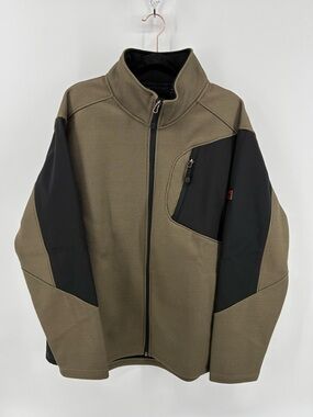 Swiss Tech Men's Olive and Black Lightweight Jacket